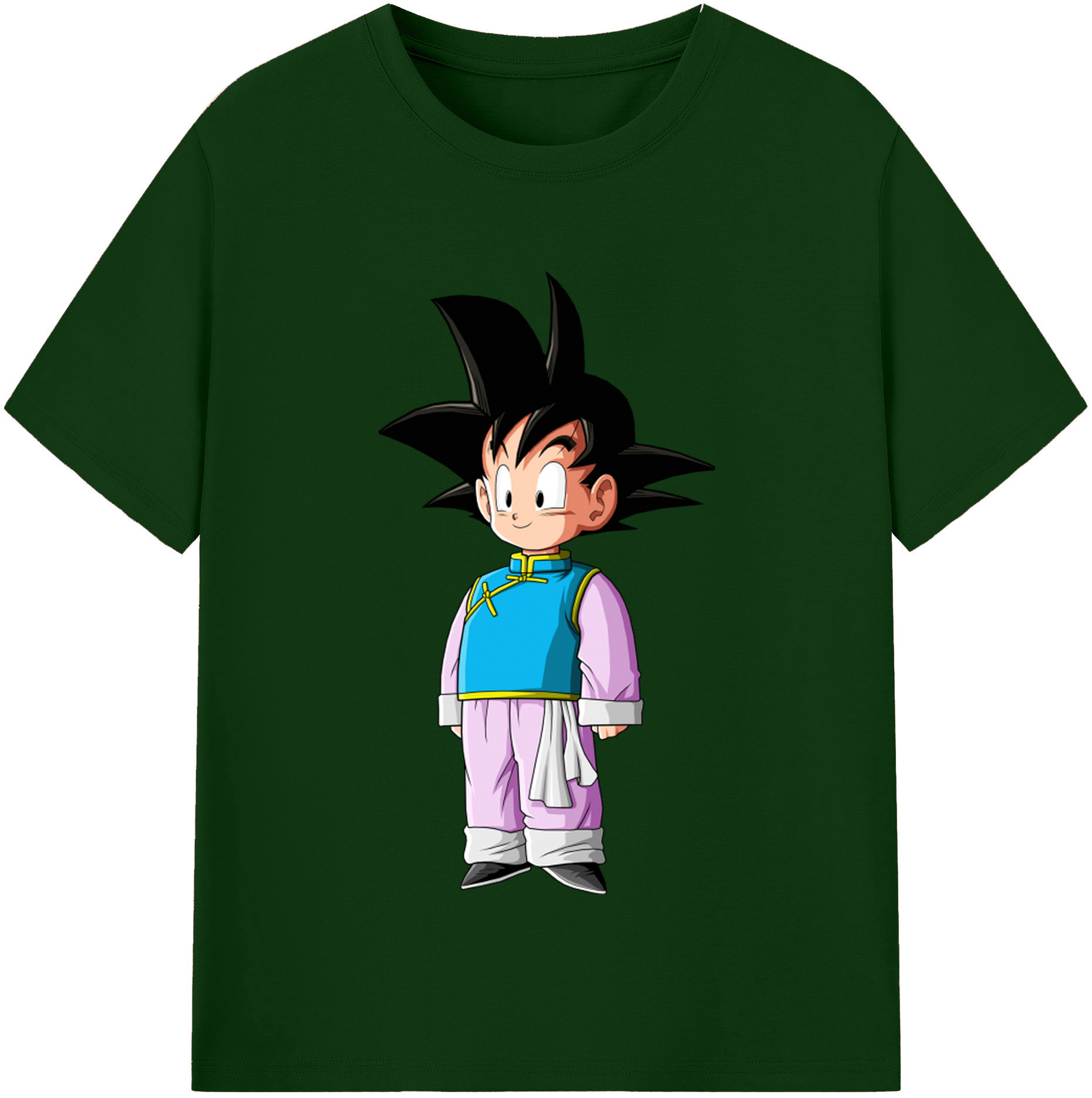 （画像用） ドラゴンボール 孫悟空（そん ごくう）Son Goku カカロット DRAGON BALL Kakarotto 綿100％半袖Tシャツ（フロントプリント）